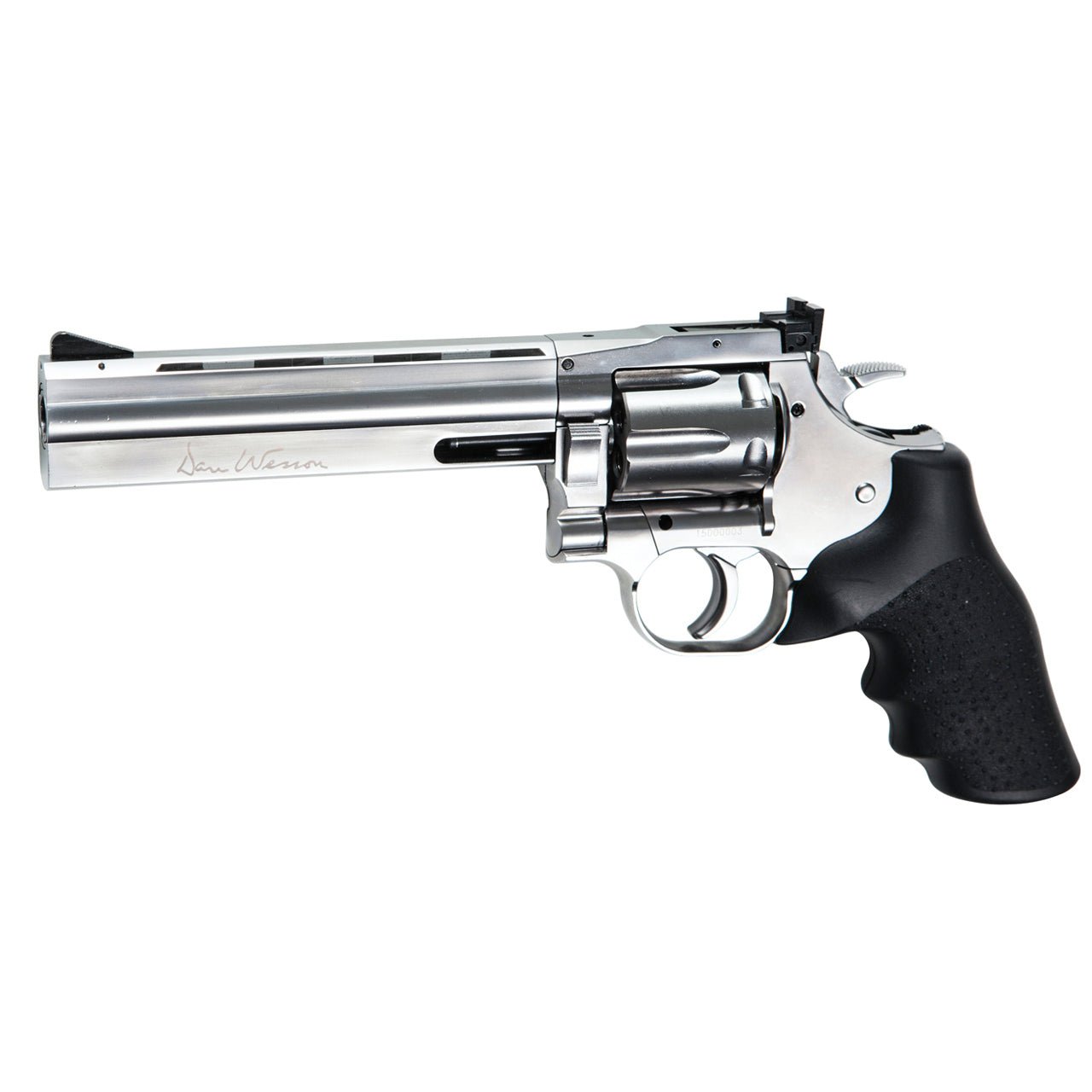 CP_3912-1.jpg DAN WESSON 715 6'' SILVER CO2 REVOLVER - Image 1