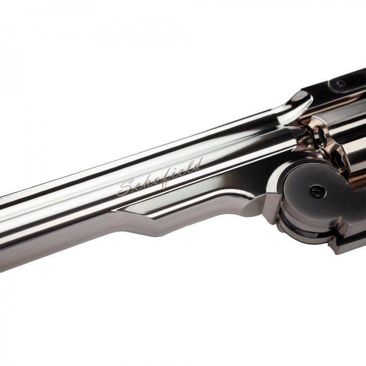 CP_7688-2.jpg ASG SCHOFIELD 6" SILVER CO2 REVOLVER - Image 1