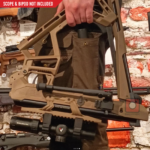 Black Bunker BM8 TAN Thread | 5.5mm (.22) foldable airgun - Image 3