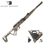 Black Bunker BM8 TAN Thread | 5.5mm (.22) foldable airgun